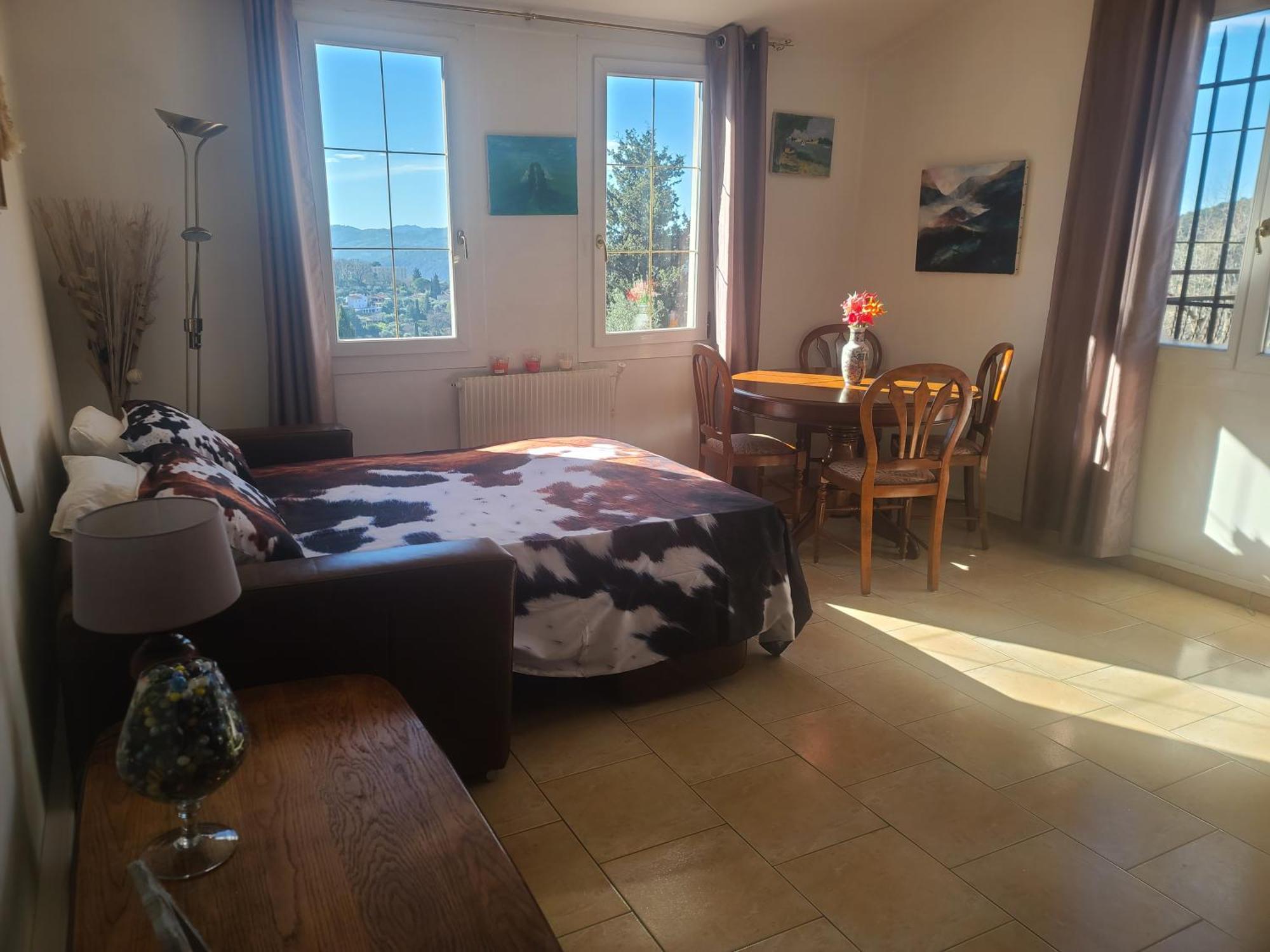 De 1 A 6 Avec Terrasse Solarium, Vue Panoramique Et Parking Gratuit Apartamento Grasse Exterior foto