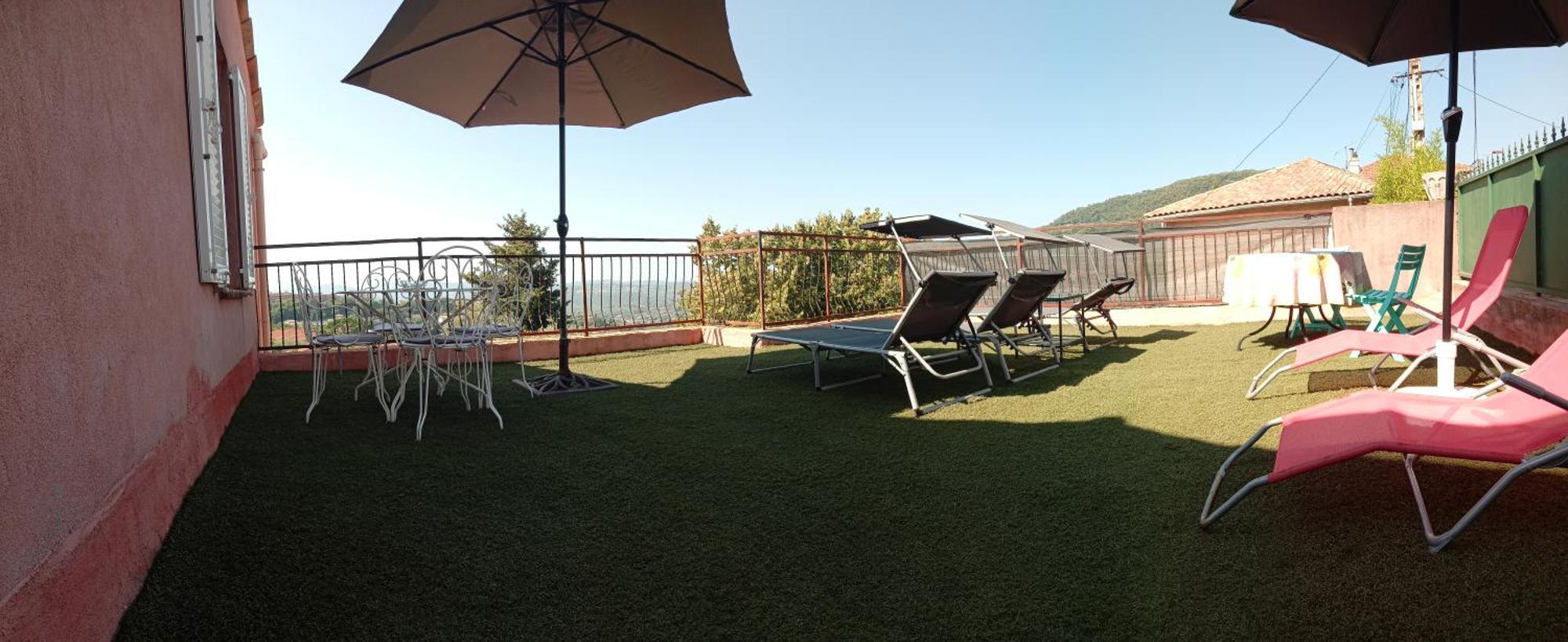 De 1 A 6 Avec Terrasse Solarium, Vue Panoramique Et Parking Gratuit Apartamento Grasse Exterior foto